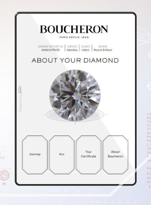 Boucheron renforce la traçabilité de ses bijoux.