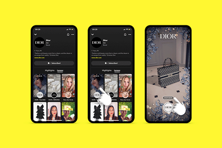 Snapchat lance ses Brand Profiles.