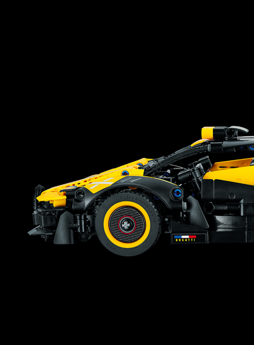 La Bolide de Bugatti, version Lego.