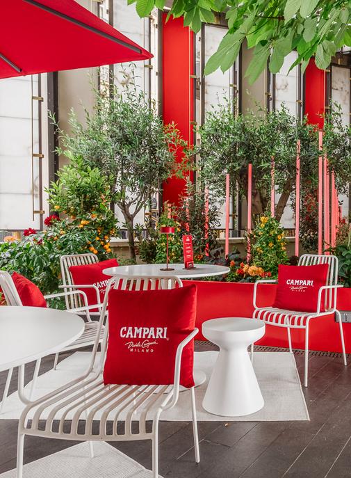 L'Hôtel du Collectionneur se met aux couleurs de Campari