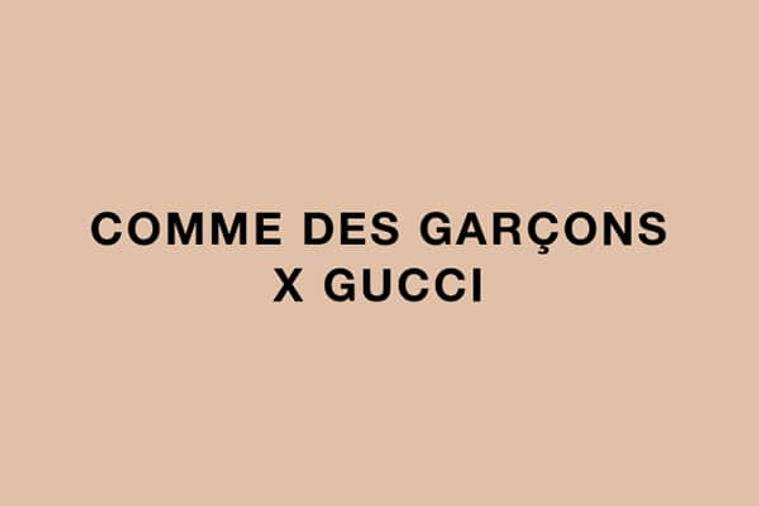 Gucci x Comme des Garçons : la collaboration