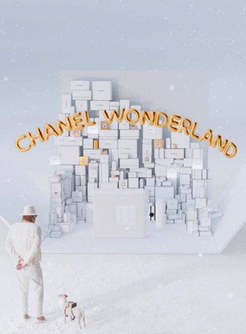 Chanel Beauté dévoile sa campagne de fêtes Chanel Wonderland.
