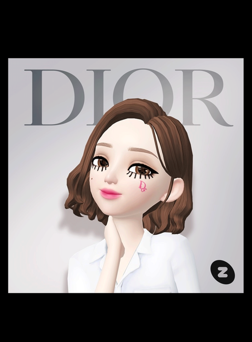 Dior lance sa ligne de maquillage virtuel sur Zepeto.