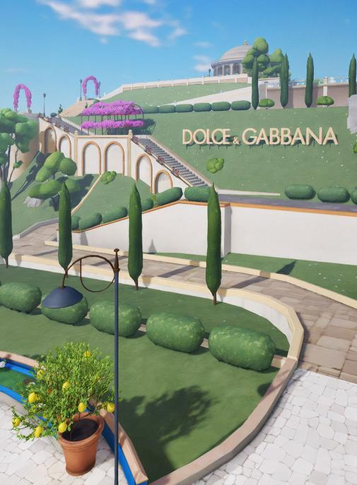 Dolce & Gabbana Beauty offre un monde Roblox à ses parfums Light Blue