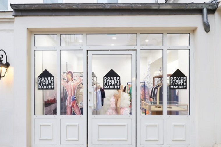 Dover Street Little Market a ouvert ses portes à Paris.