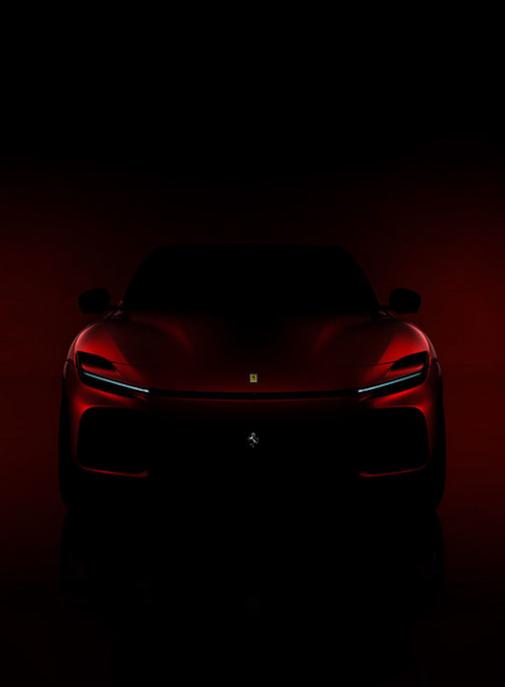 Purosangue : Ferrari tease son premier SUV.