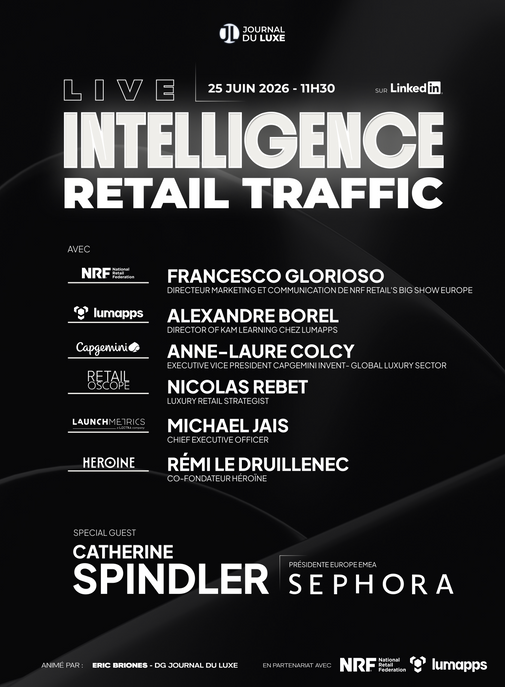Live Intelligence spécial "Retail Traffic" : RDV le 25 juin