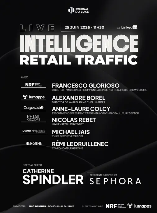 Live Intelligence spécial "Retail Traffic" : RDV le 25 juin