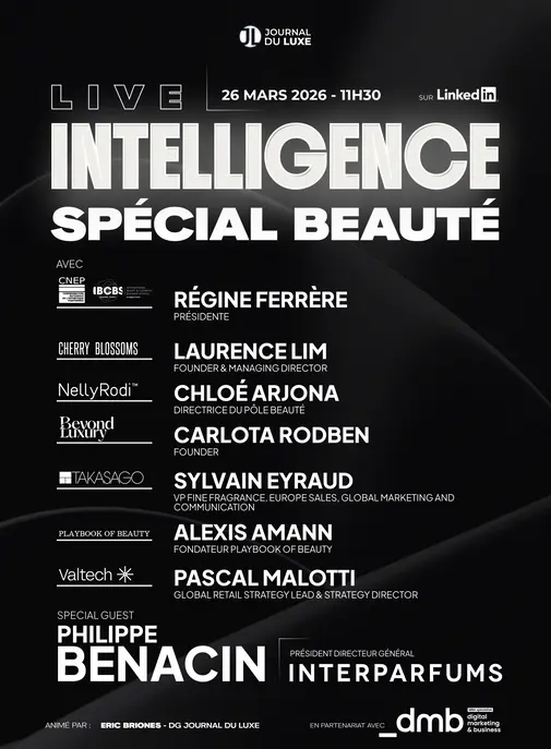 Live Intelligence spécial "Beauté" : RDV le 26 mars