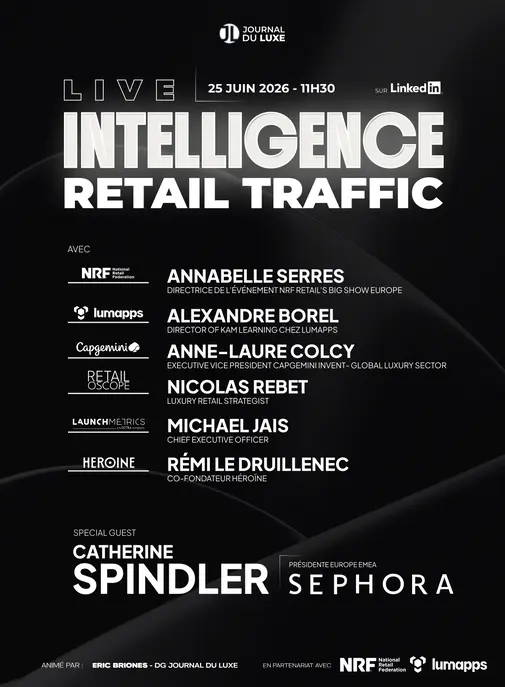 Live Intelligence spécial "Retail Traffic" : RDV le 25 juin