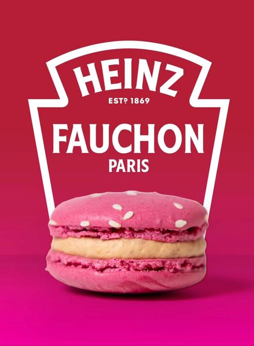 Pour la Saint-Valentin 2024, Fauchon et Heinz imaginent… le Tomacaron.