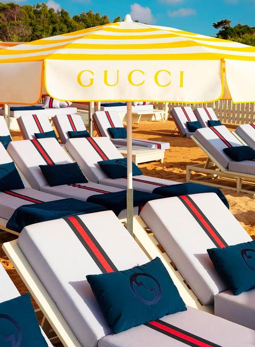 Gucci lance son Beach Club à Ramatuelle.