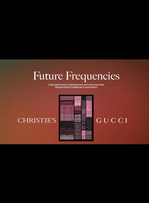 Gucci et Christie's organisent une vente d'art génératif.