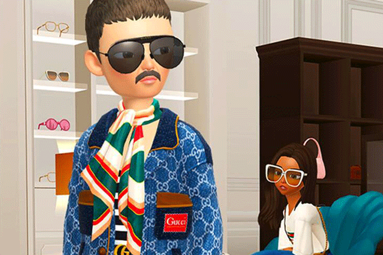 Gucci rhabille les avatars sur Zepeto.