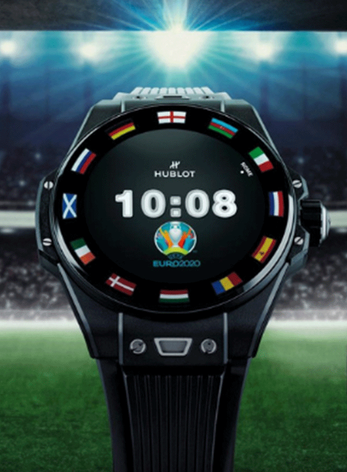 Montre connectée et NFT : Hublot mise sur la technologie pour l’UEFA Euro 2020.