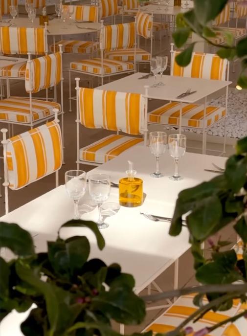 Jacquemus annonce un restaurant à Saint Tropez.