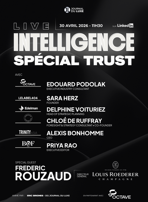 Live Intelligence spécial "Trust" : RDV le 30 avril
