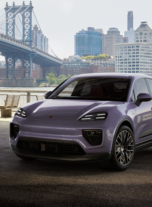 La Porsche Macan électrique est la voiture officielle du Met Gala 2024.