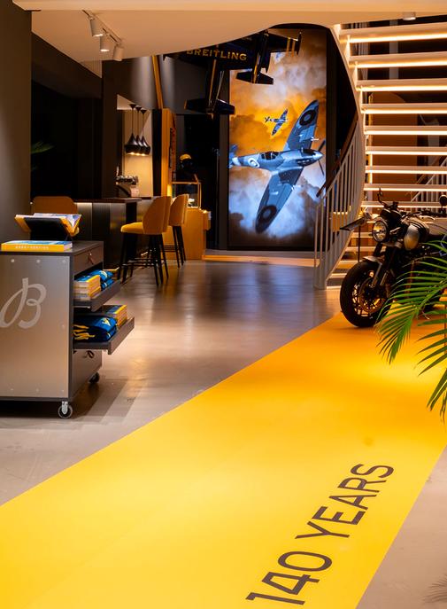 Derniers jours pour le musée éphémère de Breitling