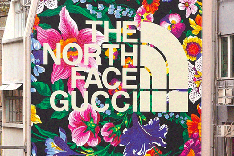 Gucci fait le mur avec The North Face.