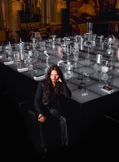 Au Meurice, Harry Nuriev transforme la table du Dalí