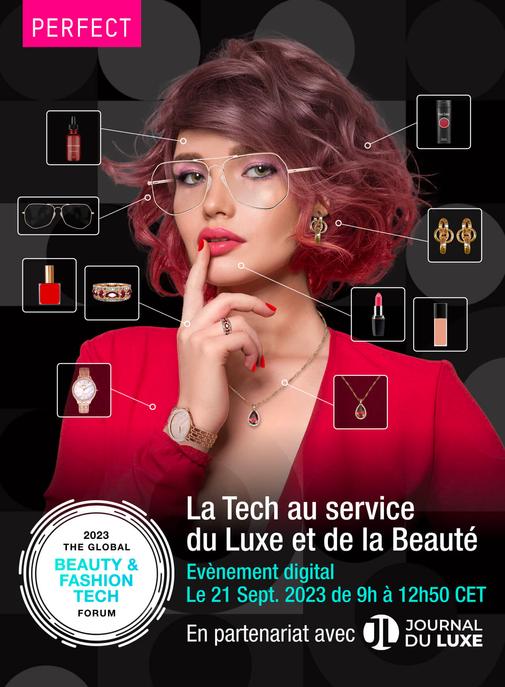 Des retours d’expériences digitales Beauté & Luxe fructueuses dévoilées le 21 septembre 2023.