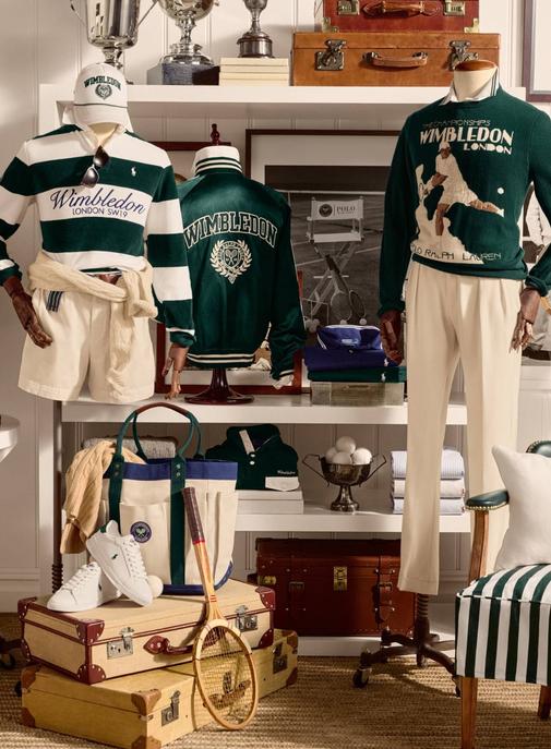 Polo Ralph Lauren capitalise sur le tennis et dévoile une capsule pour Wimbledon