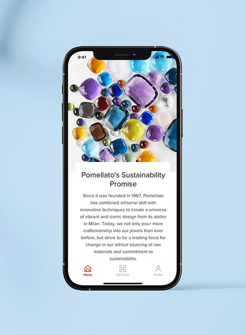 Pomellato dédie une application à la traçabilité de ses bijoux.