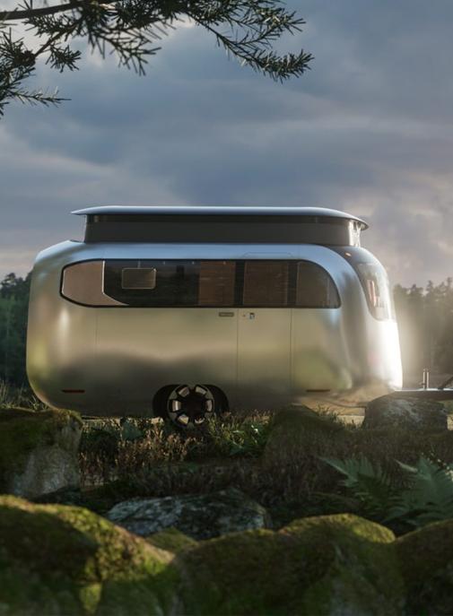 Porsche x Airstream : un concept inédit de caravane de luxe pourrait bientôt voir le jour.
