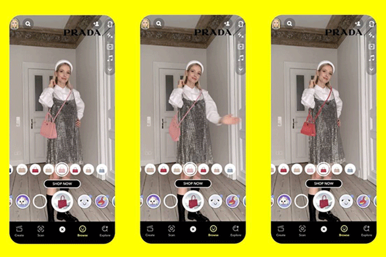 Essayage en réalité augmentée : Prada et Farfetch passent à la vitesse supérieure.