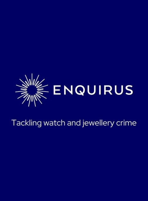 Richemont présente Enquirus, une plateforme pour lutter contre les vols de montres et de bijoux.