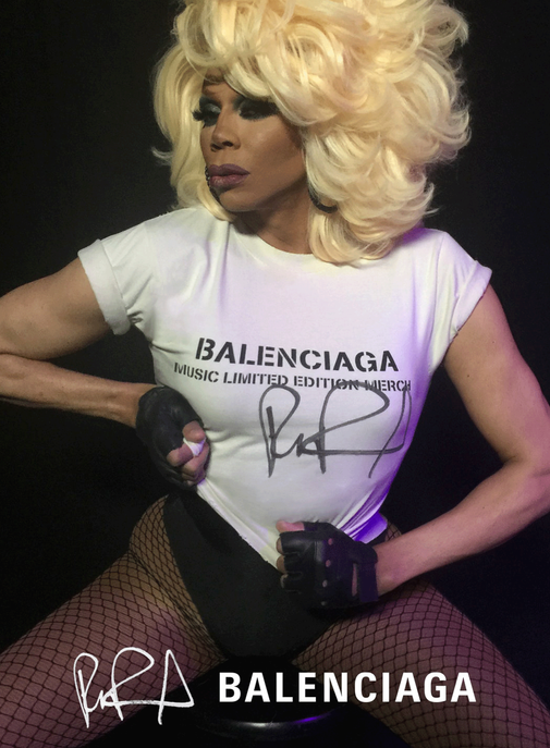 Balenciaga dévoile une collaboration avec RuPaul.