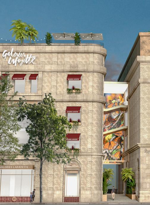 Les Galeries Lafayette annoncent leur arrivée en Inde.