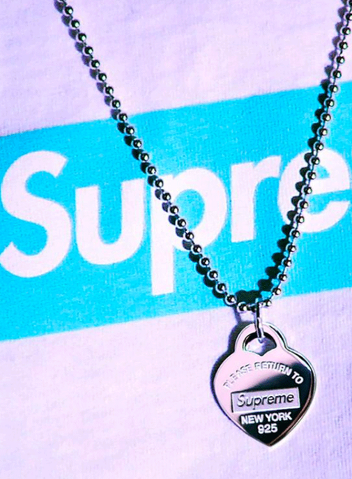 Tiffany & Co et Supreme confirment leur collaboration.