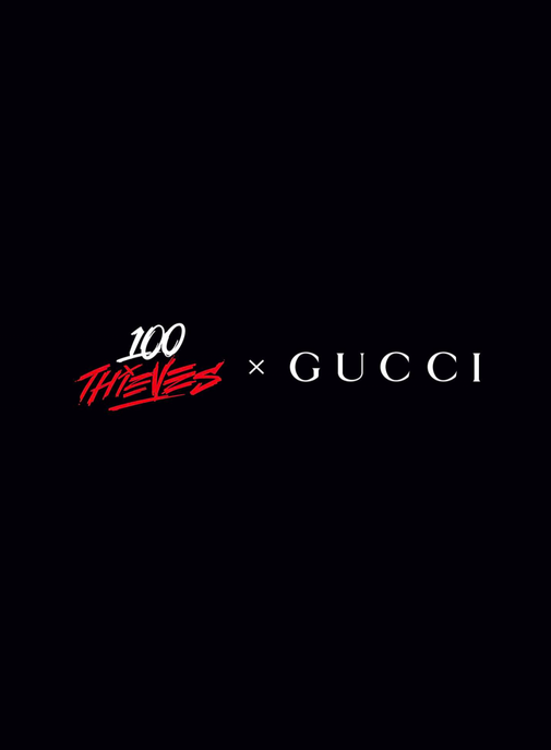 Gucci s’allie à 100 Thieves.
