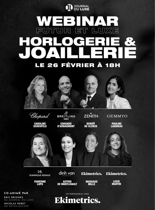 Webinar Futur & Luxe "Horlogerie & Joaillerie"
