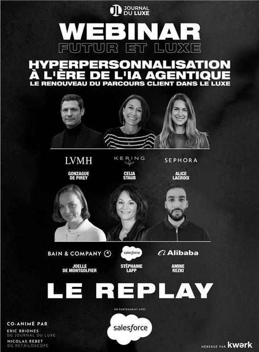 Futur et luxe : hyperpersonnalisation à l'ère de l'IA agentique, le replay