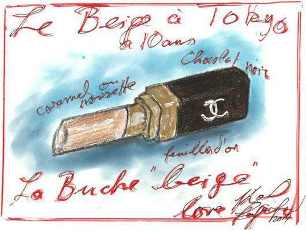 Croquis Buche Chanel