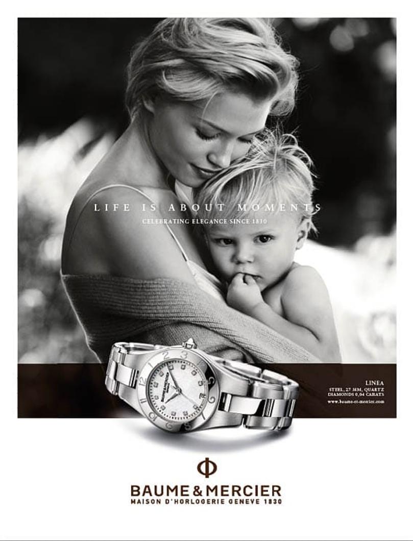 publicité baume & mercier