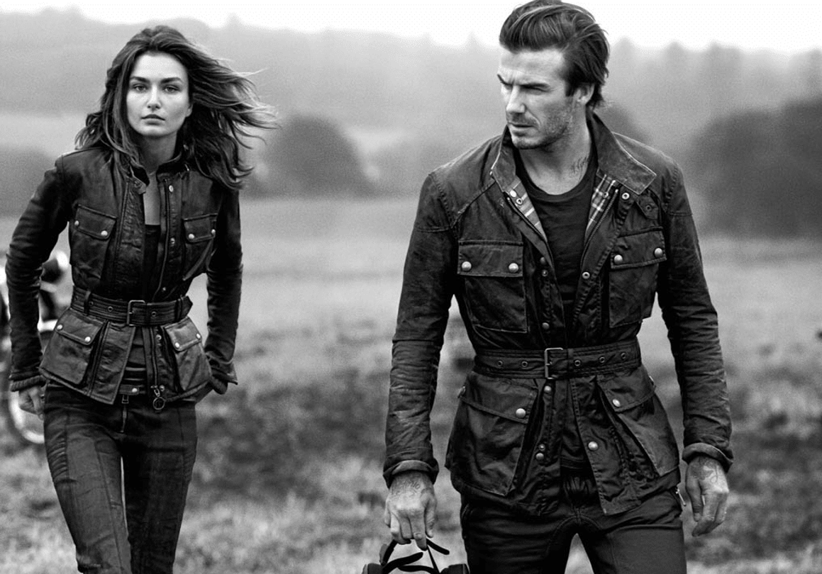 Campagne 2015 Belstaff avec David Beckham 