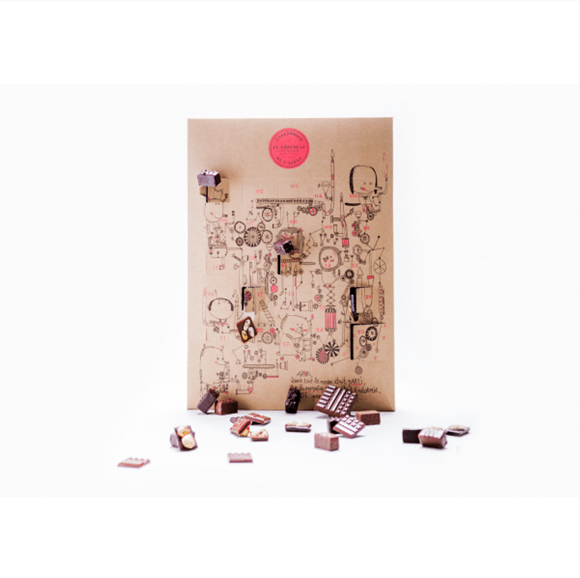 Advent Calendar 2021 by La Manufacture de Chocolat Alain Ducasse 