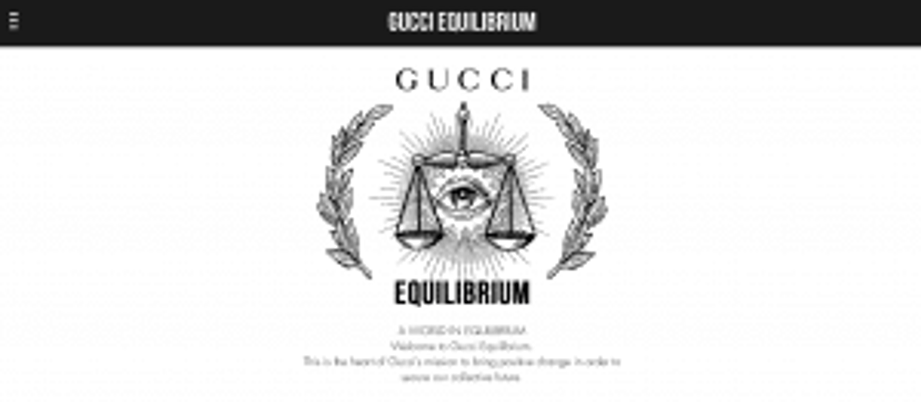 gucci equilibrium