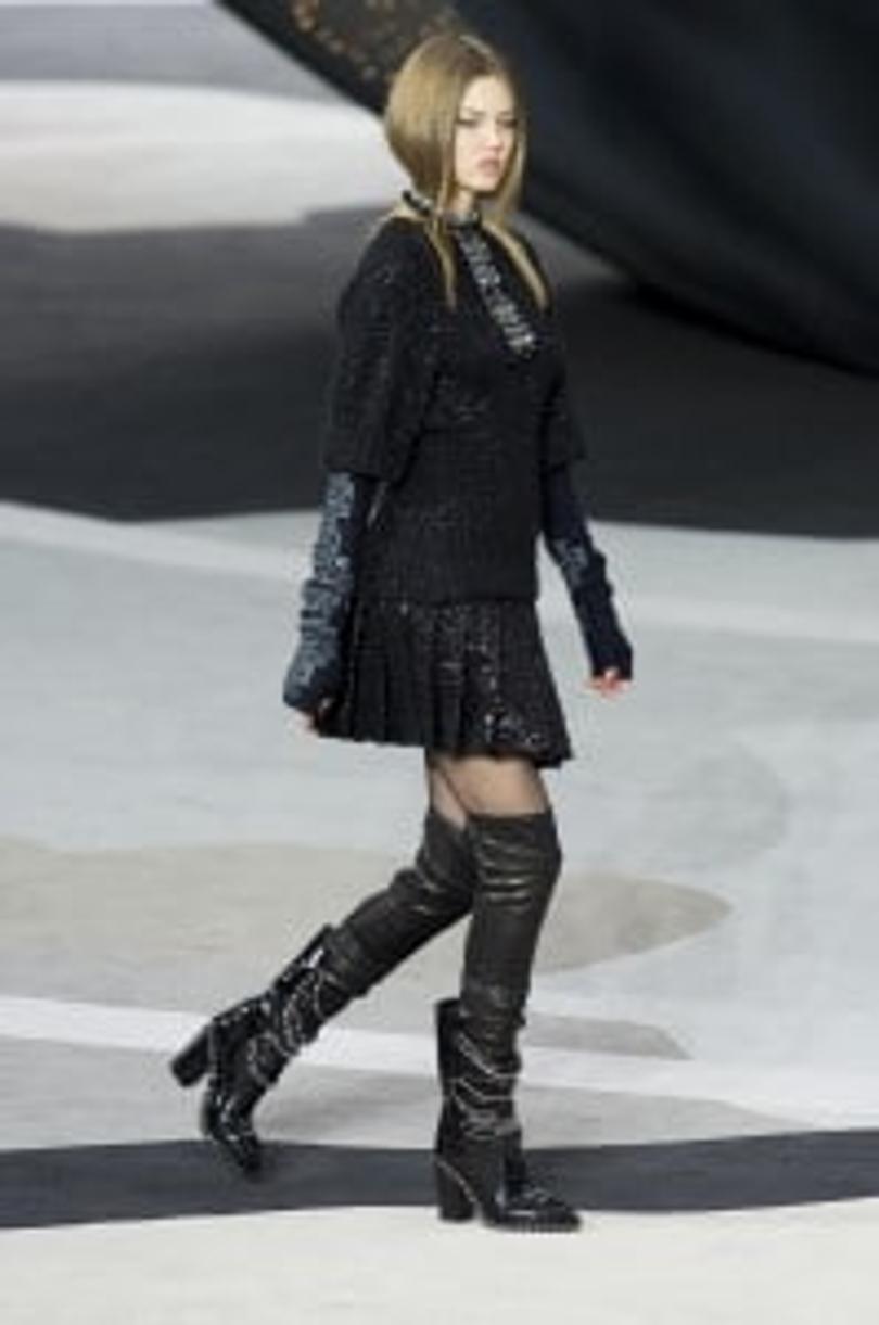 bottes hautes chanel automne hiver 2013 2014