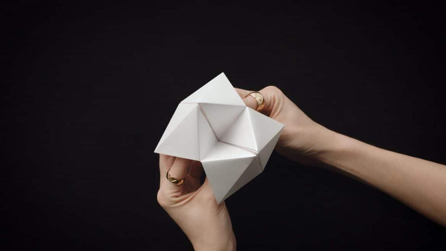 mode chanel origami