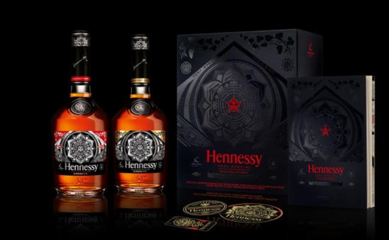 Shepard Fairey hennessy