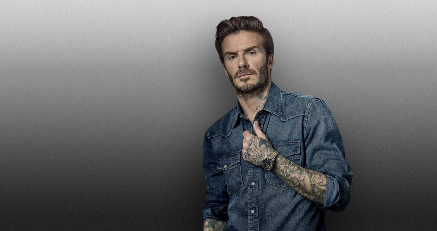 david beckham montre tudor