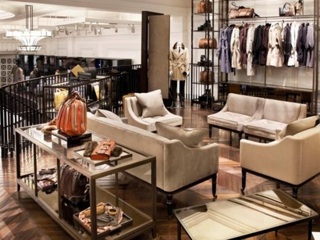 Intérieur Burberry Londres