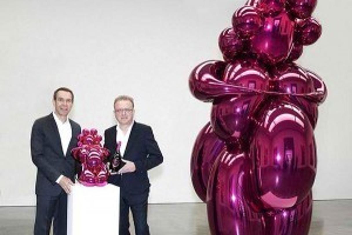 exposition dom perignon jeff koons