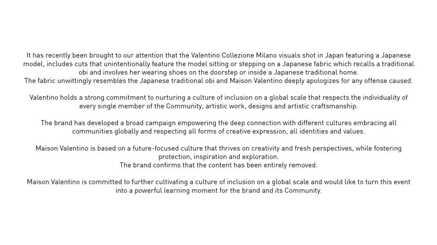 culture japon valentino