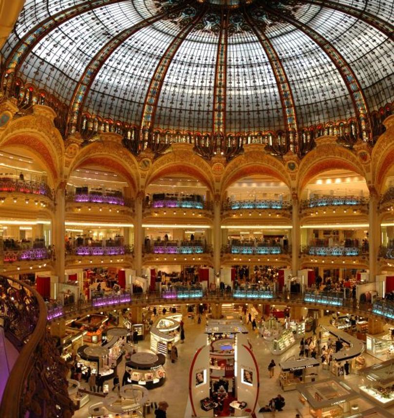 plus grand magasin galerie lafayette